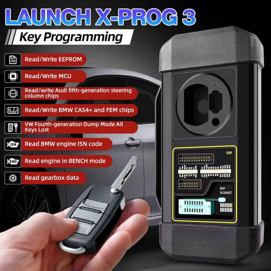 Launch GIII&nbsp;X-Prog 3 Functions