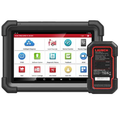 LAUNCH X431 PRO3 APEX 10inch Diagnostic Scanner Support Topology Map Online Coding CAN FD & DoIP HD Truck Scan with 37+Services