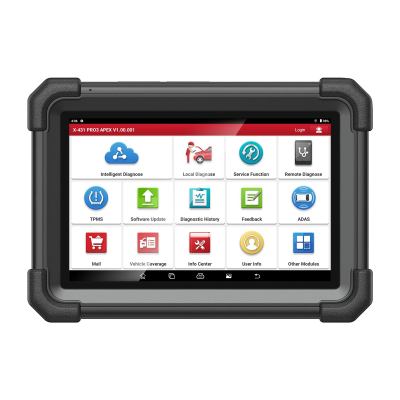 [EU/UK Version] LAUNCH X431 PRO3 APEX Diagnostic Scanner Support Topology Map Online Coding CAN FD & DoIP HD Truck Scan with 37+Services