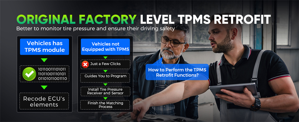 Autel MaxiCheck MX900TS MX900-TS All System Diagnostic with Full TPMS Functions Bi-Directional 40+ Services Updated Of MX808TS/MX808STS/MK808TS