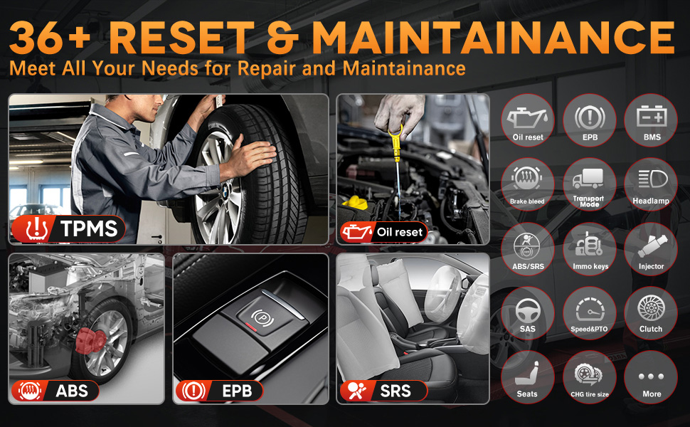 Диагностический сканер Autel MaxiCOM MK906Pro TS ( MK906S PRO-TS ) TPMS