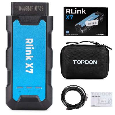 Topdon Rlink X7 с лицензией Nissan поддерживает Consult3 Plus V241, совместим с оригинальным программным обеспечением (официально сертифицировано Nissan)