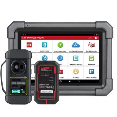 [EU/UK Version] LAUNCH X431 IMMO PLUS Key Programmer with X-prog3 IMMO ECU Diagnostics 3-in-1 Supports ECU Coding, MQB RH850 BMW BDC2 Add Key