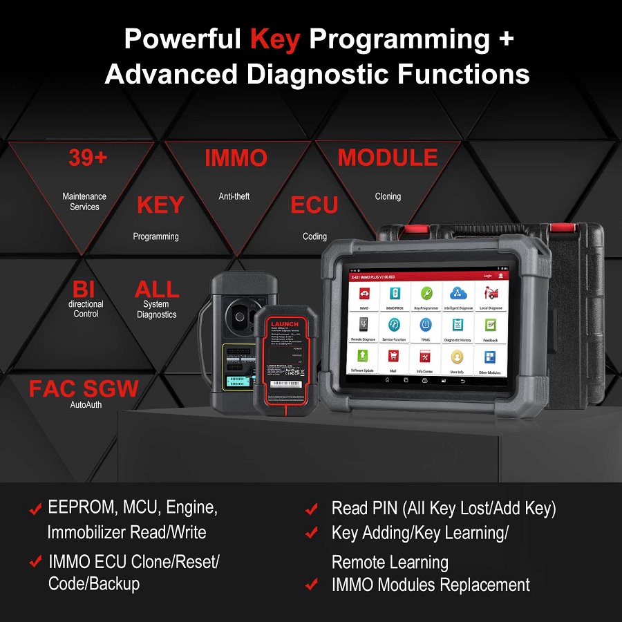  LAUNCH X431 IMMO PLUS Key Programmer 