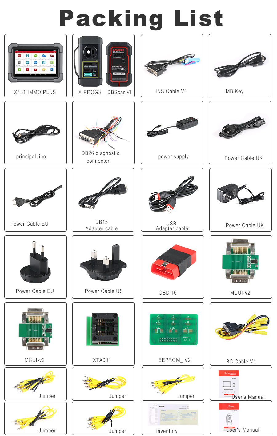  LAUNCH X431 IMMO PLUS Key Programmer 