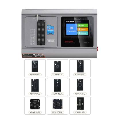 Xhorse Multi-PROG Multi Prog программатор ECU TCU с набором адаптеров Xhorse Multi Prog 9 штук для EEPROM и FLASH
