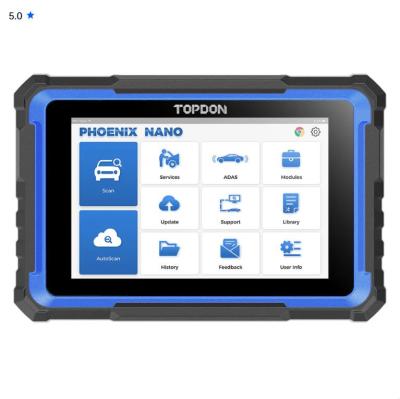 TOPDON Phoenix Nano 8" OE-Level Scan Tool Поддерживает протоколы CAN-FD и DOIP Полная диагностика систем