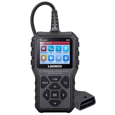ЗАПУСК CR529 OBD2 Сканер Диагностический Инструмент, Полный Сканер OBD2 Резервное Копирование, Очистка Кодов, Один Клик I/M, для Любителей с Автомобилями После 1996 Года
