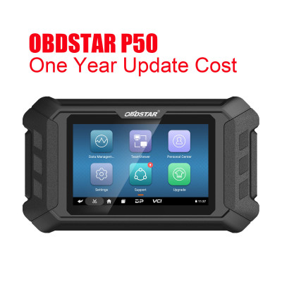 OBDSTAR P50 FULL с функцией сброса подушек безопасности, калибровки приборной панели, сброса индикатора масла/сервисного обслуживания и авторизацией ODO. Услуга обновления на один год (только подписка).