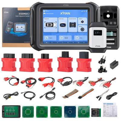 2026 XTOOL X100 MAX 2 Auto Key Programmer with J2534 VCI and KC501 Supports 42 Service Functions ECU Programming Topology Update of X100 PAD3