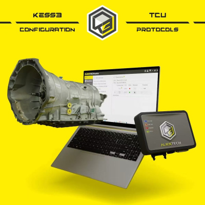 ALIENTECH KESS V3 Master TCU Protocol Supports Read/ Write/ Clone TCUs via OBD BENCH and BOOT