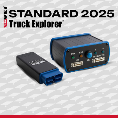 AutoVEI Truck Explorer Standard 2025 Обновленный инструмент программирования и диагностики грузовиков с 700 токенами