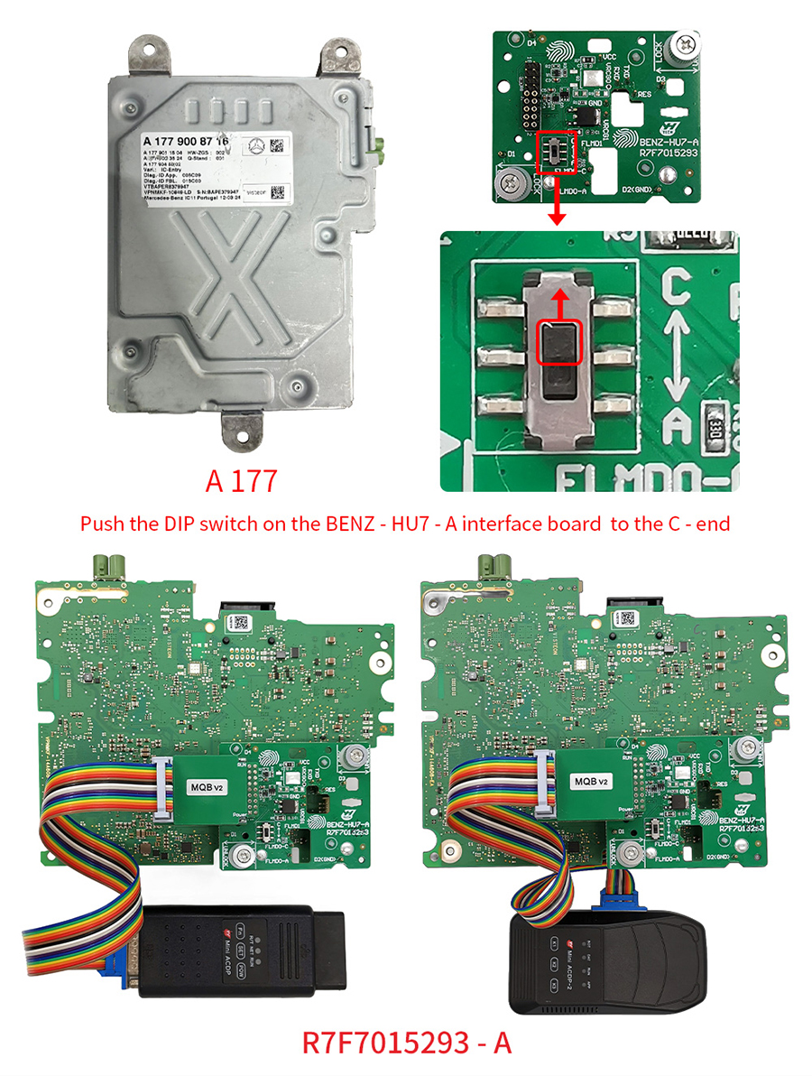 YANHUA Module 39 MB HU7 Instrument Module Mileage Correction