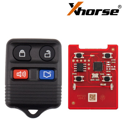 XHORSE XKFO22EN для моделей Ford 4 кнопки Раздельный квадрат Второе поколение Проводной пульт 5 шт./лот