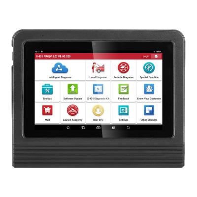 [Версия для ЕС/Великобритании] Launch X431 V 5.0 (X431 Pro) 8-дюймовый Wi-Fi/Bluetooth двунаправленный полносистемный диагностический сканер с поддержкой CAN FD DOIP, VAG Guide