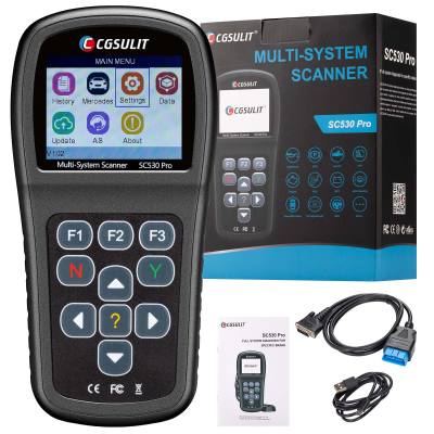 CGSULIT SC530 Pro для BENZ Полная системная диагностика OBD2 Сканер Двунаправленный диагностический инструмент