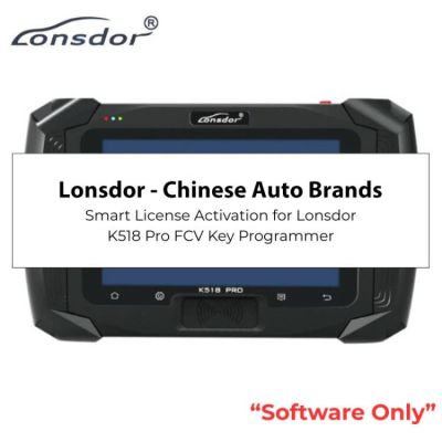 Китайские автомобильные бренды лицензируют CHANGHE/ BRILLIANCE/ HAFEI/ HAWTAI/ CHANGAN/ DONGFENG/ SOUEAST/ ZOTYE/ YEMA/ BESTURN/ PROTON/NETA для Lonsdor K518 Pro FCV