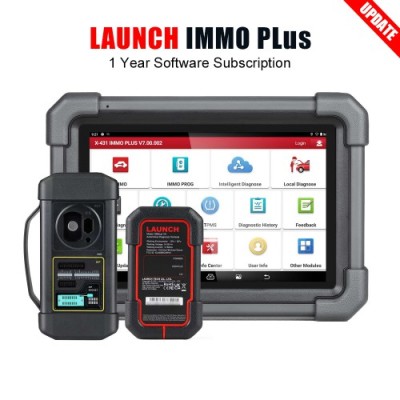 Годовая услуга онлайн-обновления для программатора ключей Launch X431 IMMO Plus (только подписка)