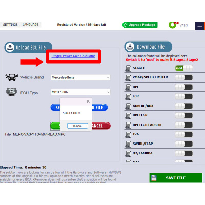 [Buy 6 Months Get 1 Month Free] Xremover DTC Chip Tuning Software License Basic Version 5 Tuned Files Per Day Supports Stage 1