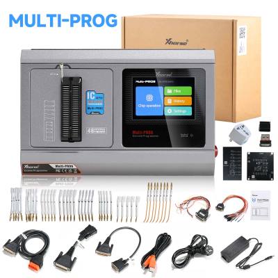 Xhorse Multi Prog Программатор + Эксклюзивные адаптеры + Адаптеры MQB48 + Адаптер MQB-RH850 + Комплект GODIAG ECU GPT Boot AD и кабель G-V ECU
