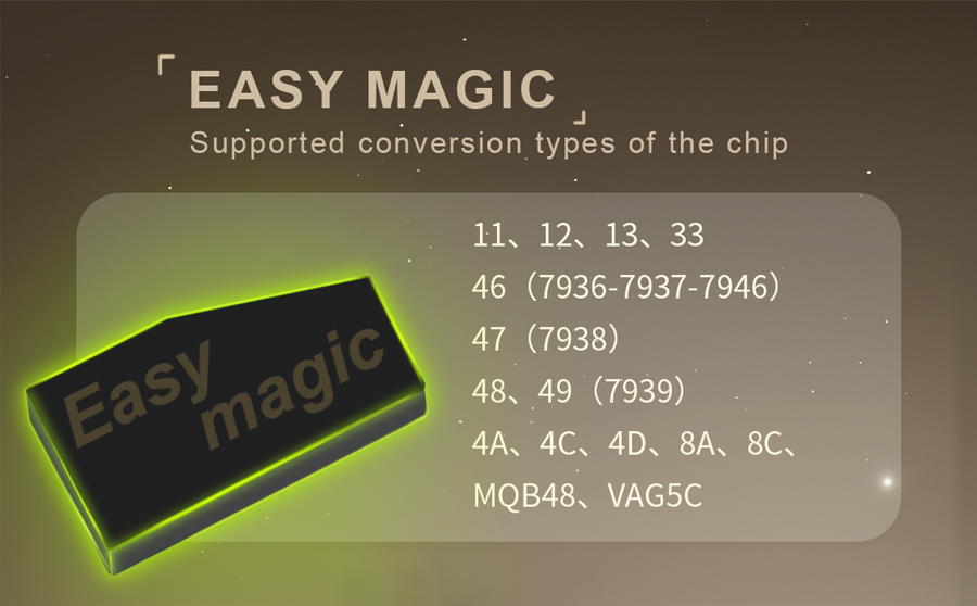 2M2 Easy Magic Chip 10 шт./лот для 2M2 TANK Easy Clone Machine