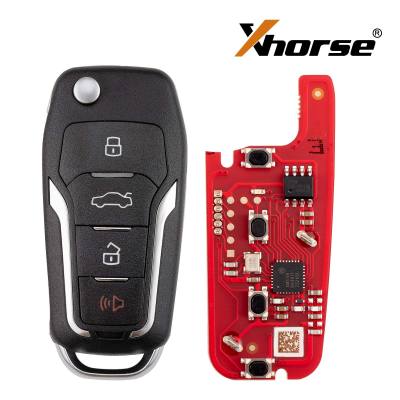 XHORSE XKFO21EN для Ford 2-го поколения смарт-ключ 4 кнопки универсальный удаленный ключ 5 шт./лот