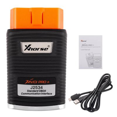 XHORSE XDMVJPGL MVCI PRO J2534 Кабель для диагностики и программирования автомобилей для Benz/Volvo/Nissan/Renault/Peugeot/GM/Volkswagen/Toyota