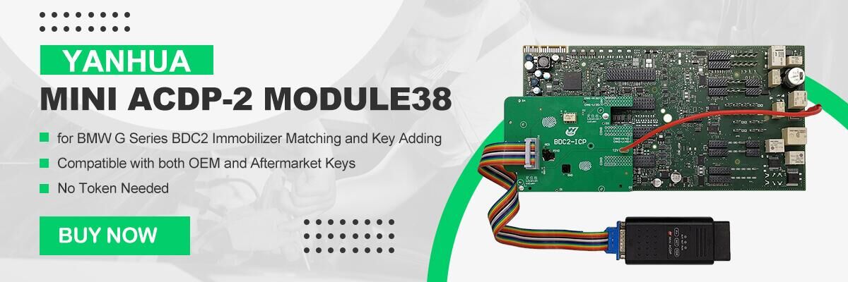 Yanhua Mini ACDP2 Hardware with Module 38 BMW G Series BDC2 License