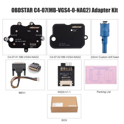 OBDSTAR C4-07(MB-VGS4-0-NAG2) Адаптерный комплект	Используется с OBDSTAR X300 Classic G3 / DC706 ECU Tool
