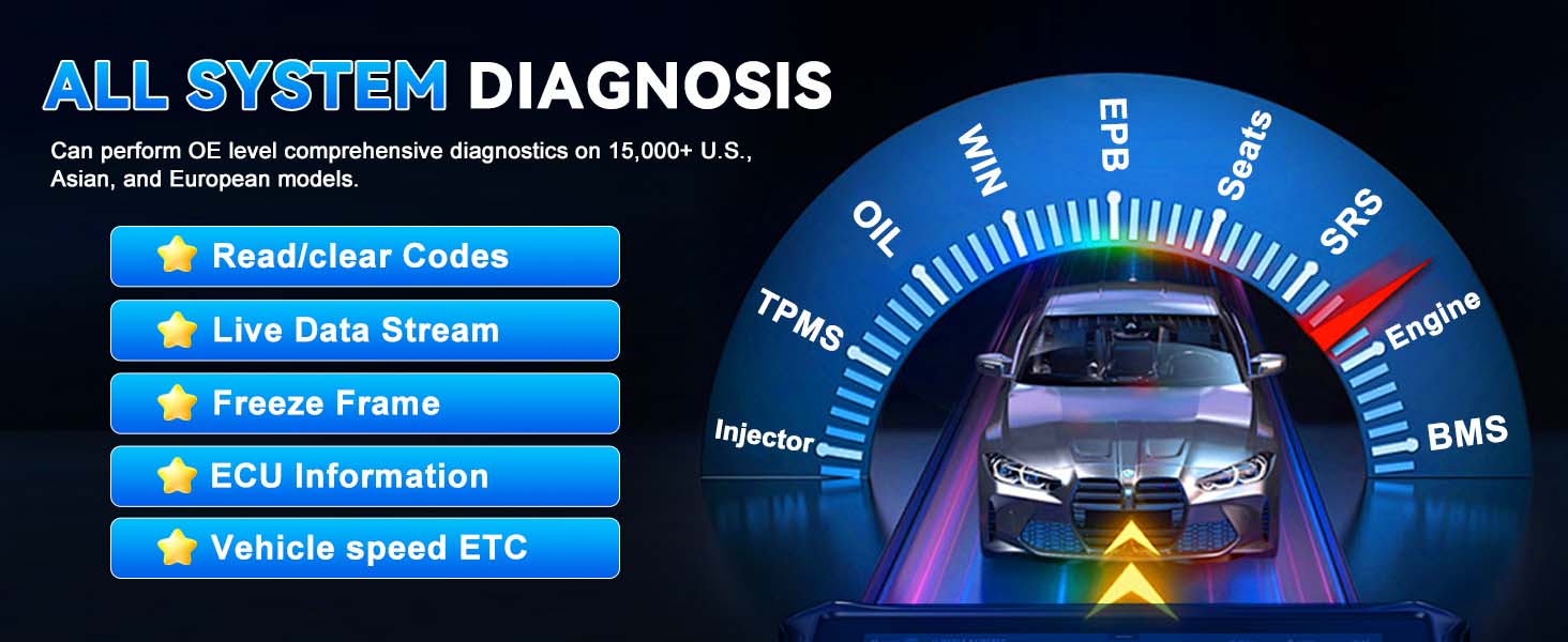 autel ms909 all system diagnosis