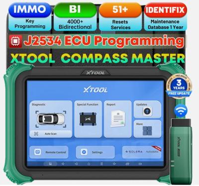 XTOOL COMPASS Master Identifix Smart Diagnostic J2534 ECU Programming Report 2.0 & Pre/Post Scan 51+ Maintenance Services