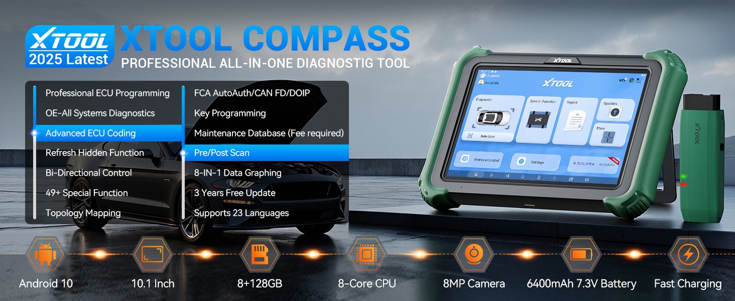 XTOOL COMPASS Master Identifix Smart Diagnostic Tool