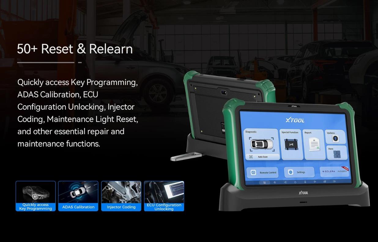 XTOOL PRODIGY Flagship Bidirectional Smart Diagnosis System