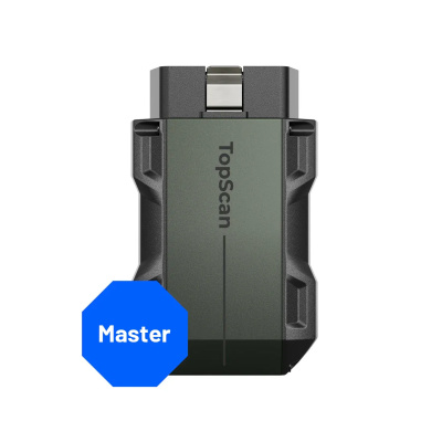 TOPDON TopScan Master поддерживает 10 режимов тестирования OBD2, 30 сервисных функций, DoIP, 1 год бесплатного обновления и гарантии.