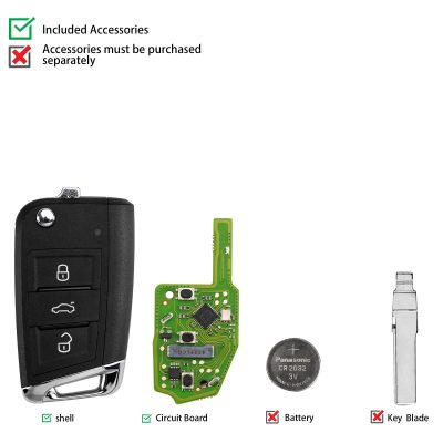 XHORSE XSDM04EN MQB Умный ключ для VW MQB 5 шт./лот