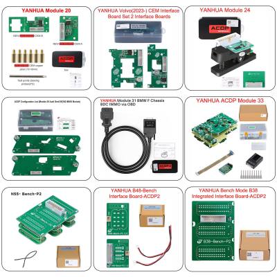 Yanhua ACDP-2 Locksmith Package with Module 1/2/3/7/9/10/12/20/24/29/31/33/34 for BMW Land Rover Porsche Volvo VW Audi Add Keys & All Key Lost