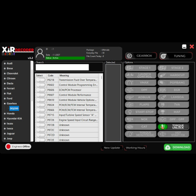 2026 New XirDecoder DTC Chip Tuning All Solutions Software Standard Version Support Stage 1-2 Tuning