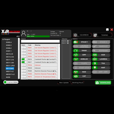 XirDecoder DTC - Chip Tuning - All Solutions Software Ultimate Version