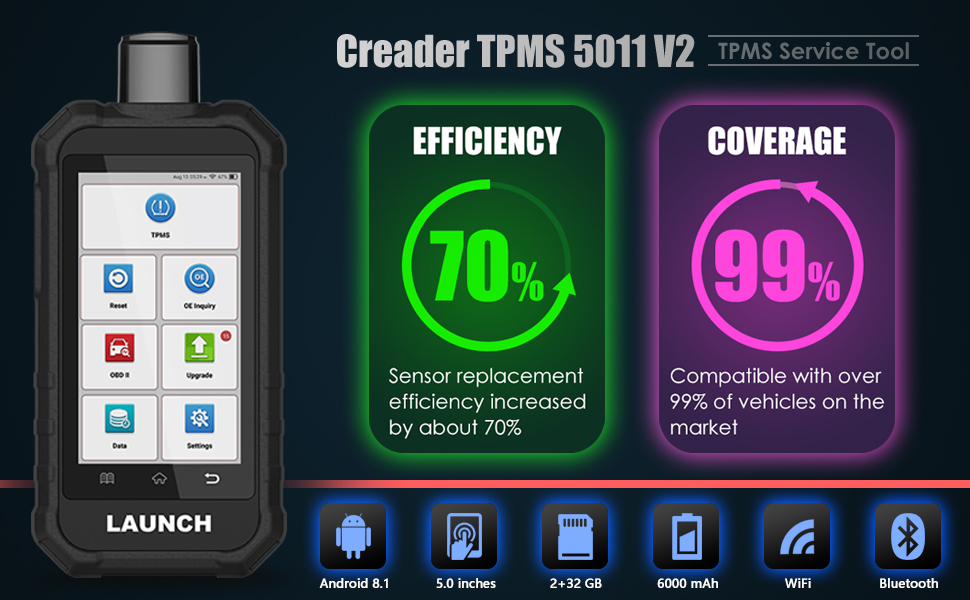LAUNCH Creader TPMS 5011 V2