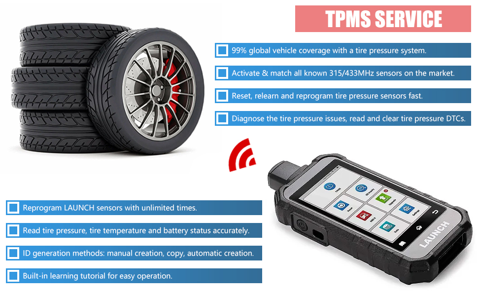 LAUNCH Creader TPMS 5011 V2
