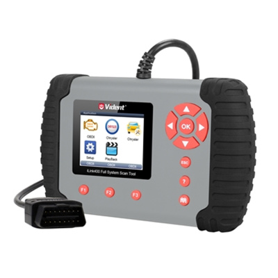 Оригинальный VIDENT iLink400 Полный системный сканер Поддержка одной марки ABS/SRS/EPB// Регенерация/Сброс масла