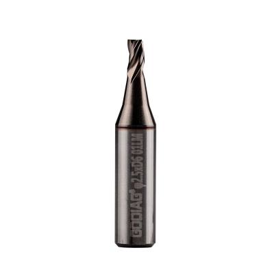 5шт/лот GODIAG 01LM 2.5MM Концевая фреза &phi;2.5x5.5x&phi;6x30Lx3F Для SILCA Futura Pro, Futura Pro Engraving, Futura Pro Automotive