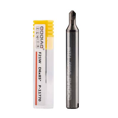 5шт/лот GODIAG F21W 85&deg; Углубленная фреза &phi;3,2x5xD6x85&deg;x40x1T-P-0.8 Для SILCA MATRIX PRO, MATRIX EVO, MATRIX SLX, MATRIX SX, MATRIX S