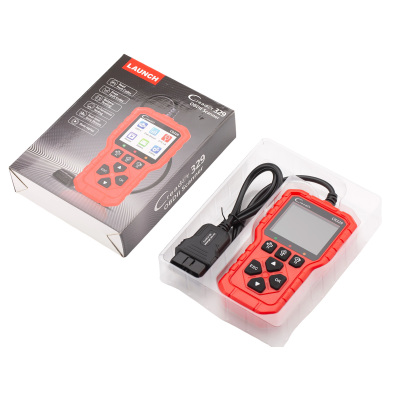 LAUNCH Creader CR329 Passenger Car Scan Tool Supports 10 OBD Diagnostic Modes Data Stream Battery Voltage Testing