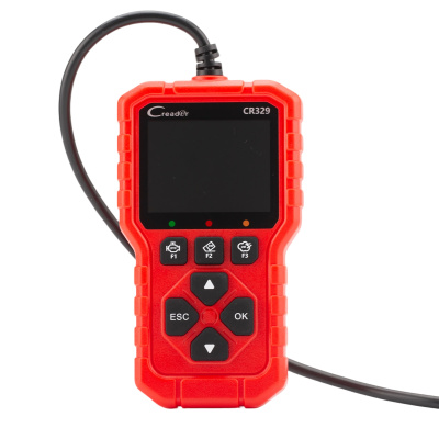 LAUNCH Creader CR329 Passenger Car Scan Tool Supports 10 OBD Diagnostic Modes Data Stream Battery Voltage Testing