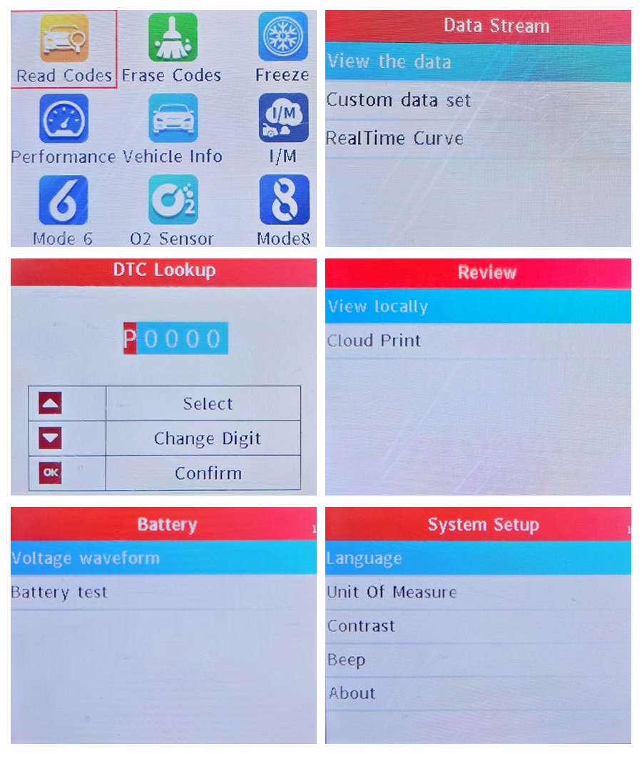 LAUNCH Creader CR329 Passenger Car Scan Tool&nbsp;