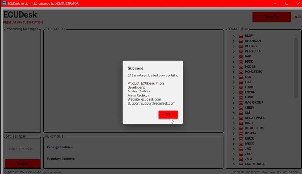 ECUDesk Premium Version Update to HP+ Version