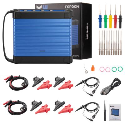TOPDON Phoenix Scope 4-канальный осциллограф с аксессуарами, совместимый с Phoenix Max, Smart, Elite, Phoenix Lite 3, Phoenix Lit