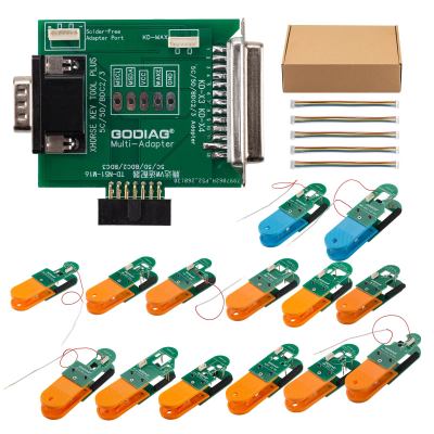 2026 OEM BDC2 BDC3 14-in-1 Adapter Kit for VAG 5C/ 5D/Porsche/AUDI A3/BMW Encrypted Key Programming & Matching Work with KD-X4 and Key Tool PAD