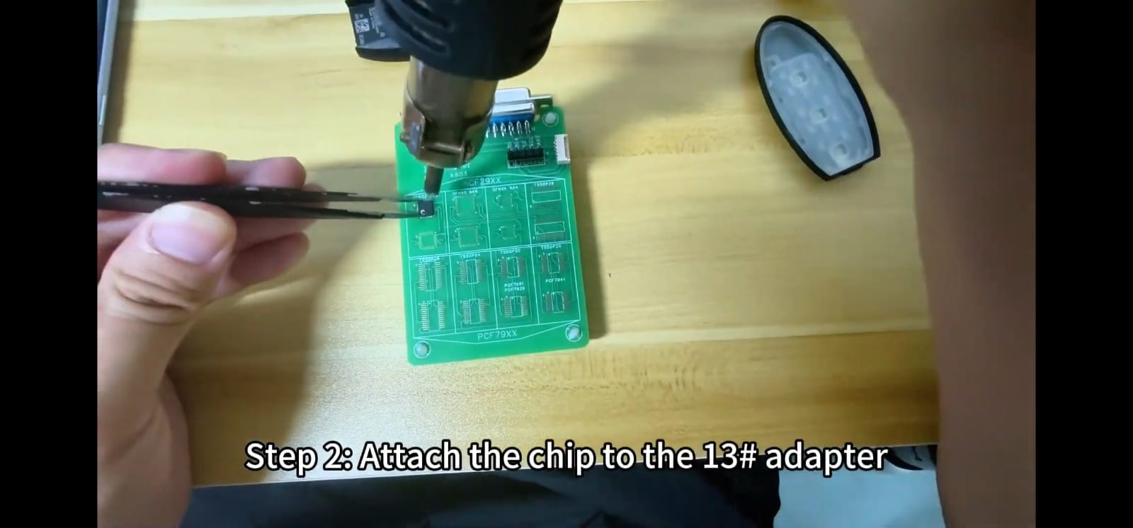 KEYDIY 13# Remote Chip Reading Adapter Mainly used for reading data from chips of water-damaged or broken 5C and 5D keys